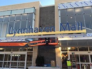 Lynnhaven Mall Sign
